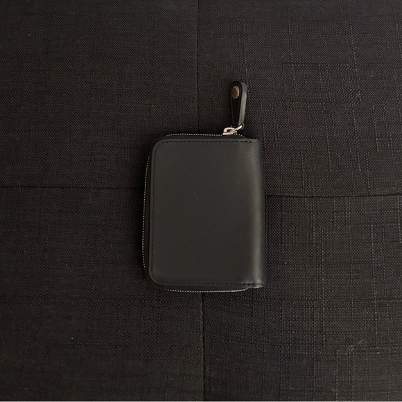 Coach Coin pouch unisex  Black Leather - Picture 4 of 7